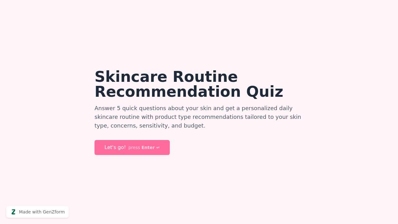 {"en":"Skincare Routine Recommendation Quiz Template"}