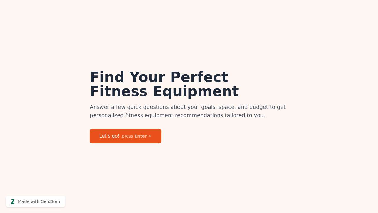 {"en":"Fitness Equipment Recommendation Quiz Template"}