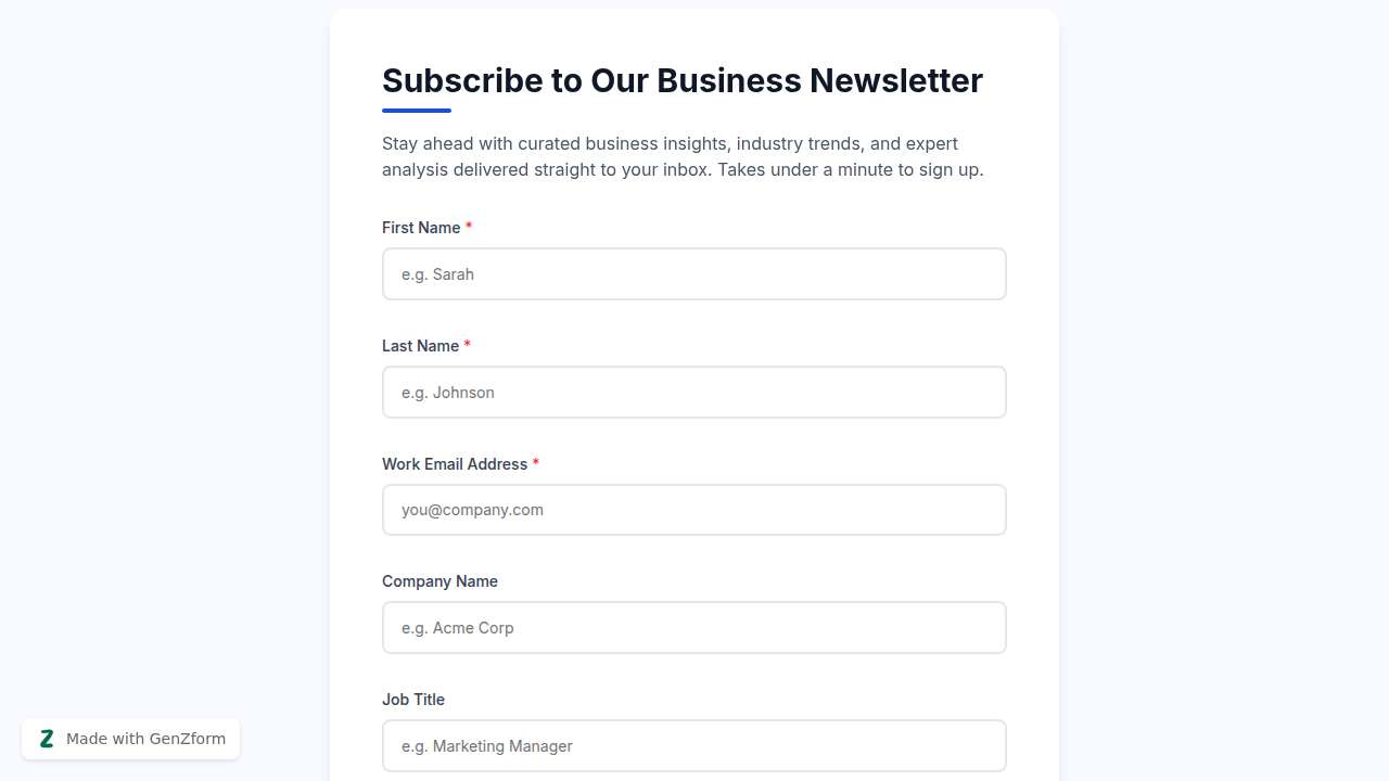 {"en":"Business Newsletter Signup Form Template"}