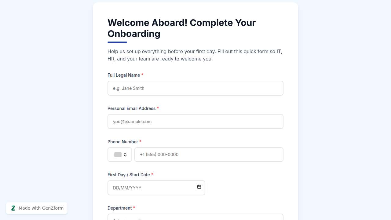 {"en":"Employee Onboarding Checklist Form Template"}